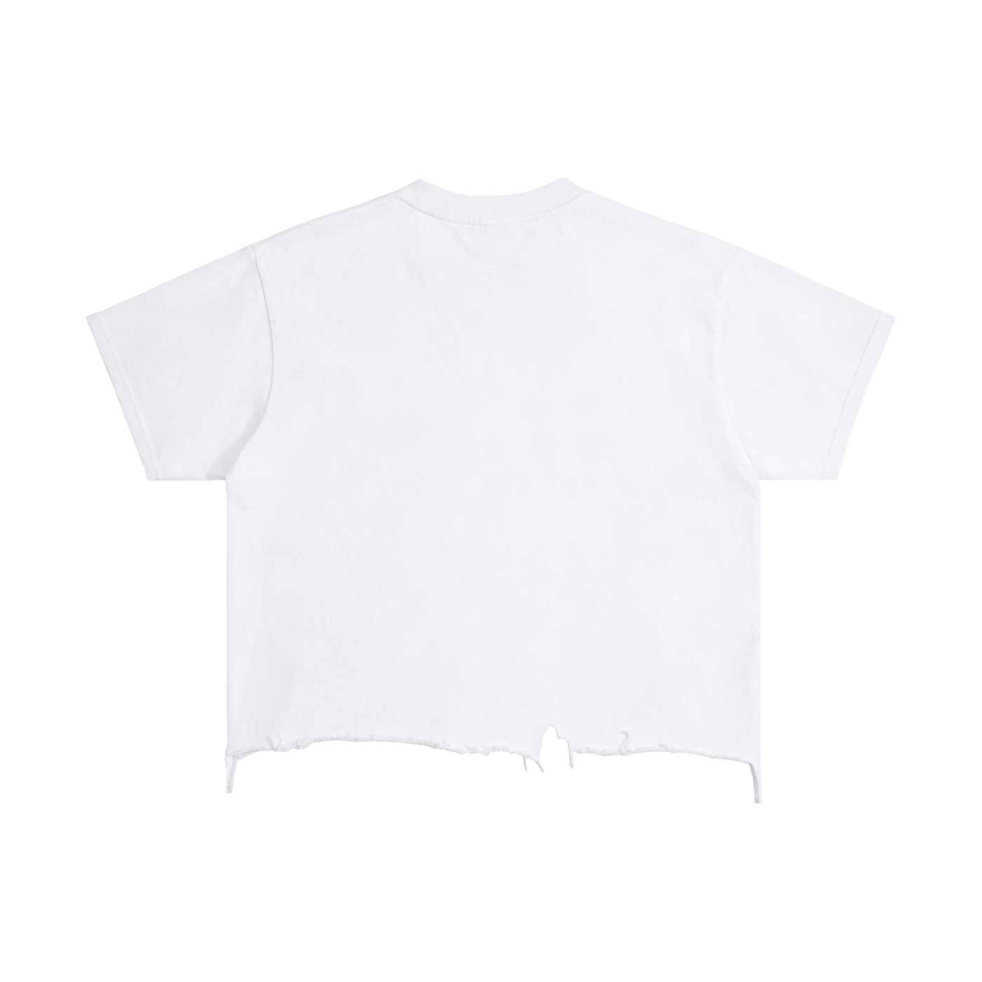 Bloody Snowflake Vintage Wash Boxy Distressed Hem T-Shirt