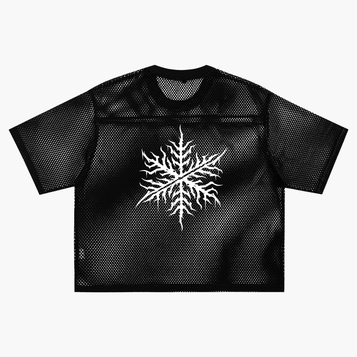 MTL See-through Boxy Net T-Shirt